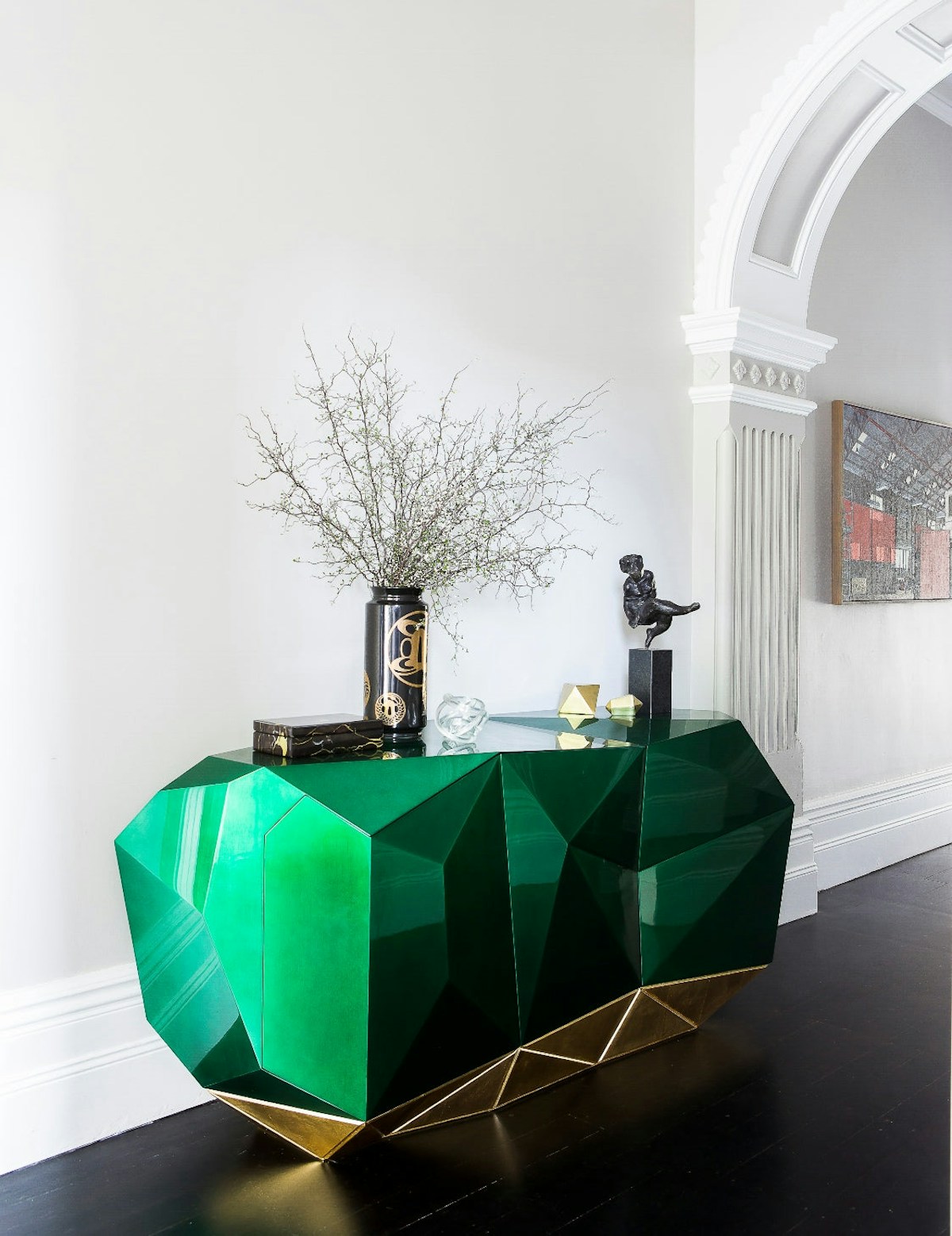 Green Living Room Ideas | How To Decorate With Green | Interior by Brendan Wong | Read more in the LuxDeco.com Style Guide