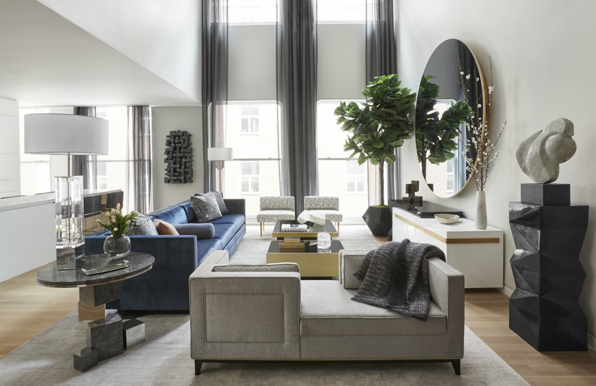 Spring Living Room Ideas | Rearrange Your Furniture | Interior design by Carlyle Design | LuxDeco.com