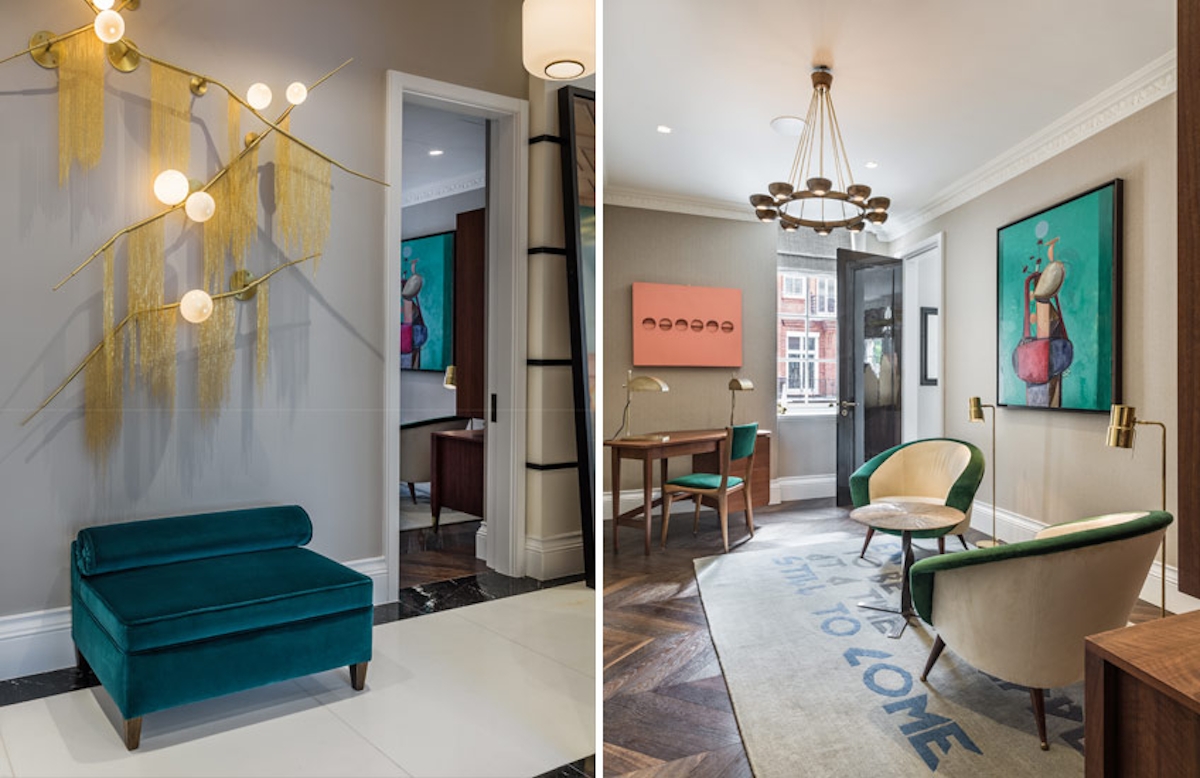 Squat London – Hallway:Living Room – Nilufar Gallery & Shalini Misra - LuxDeco Style Guide