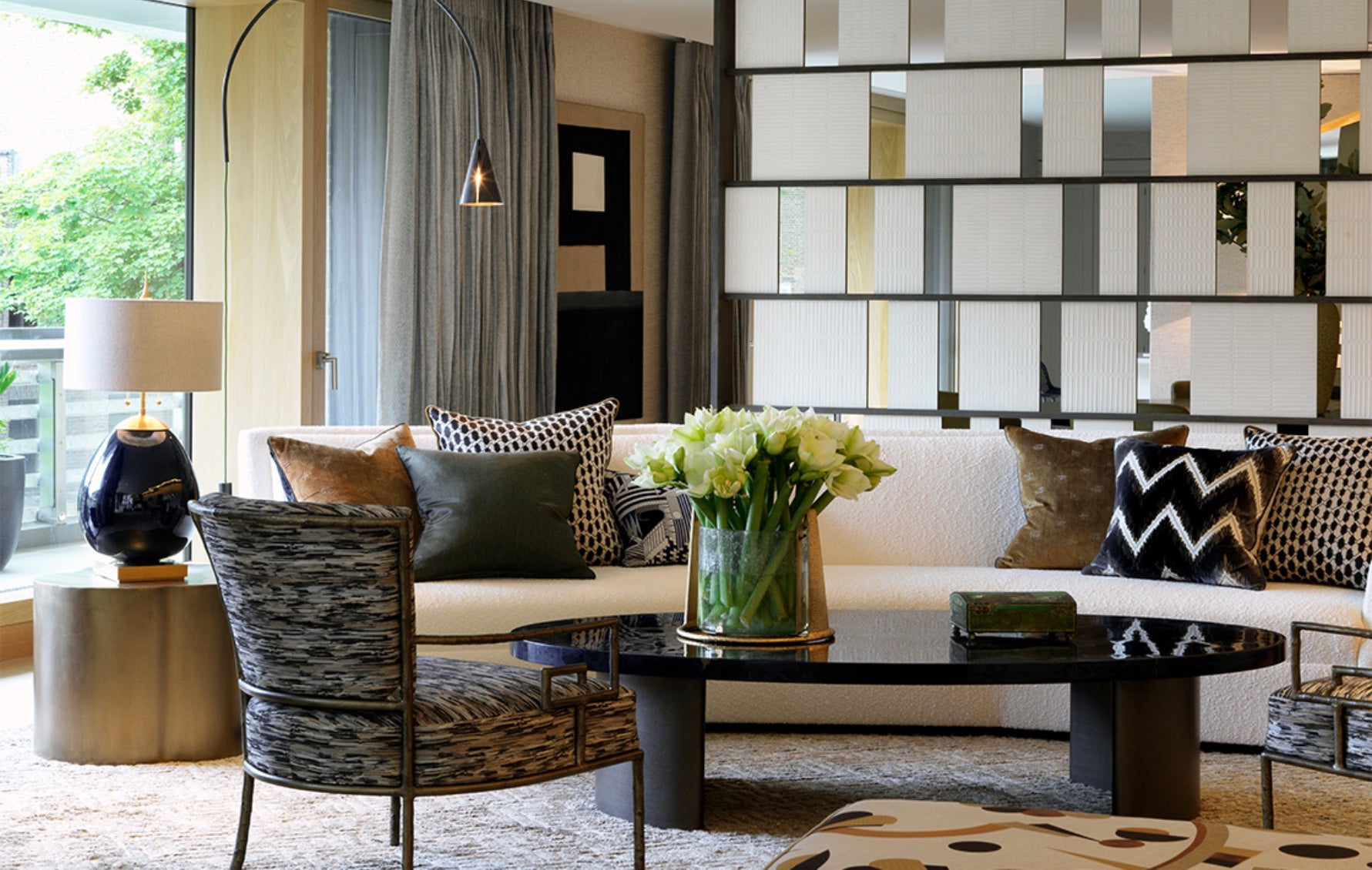 Curved Coffee tables interior trend | LuxDeco.com Style Guide