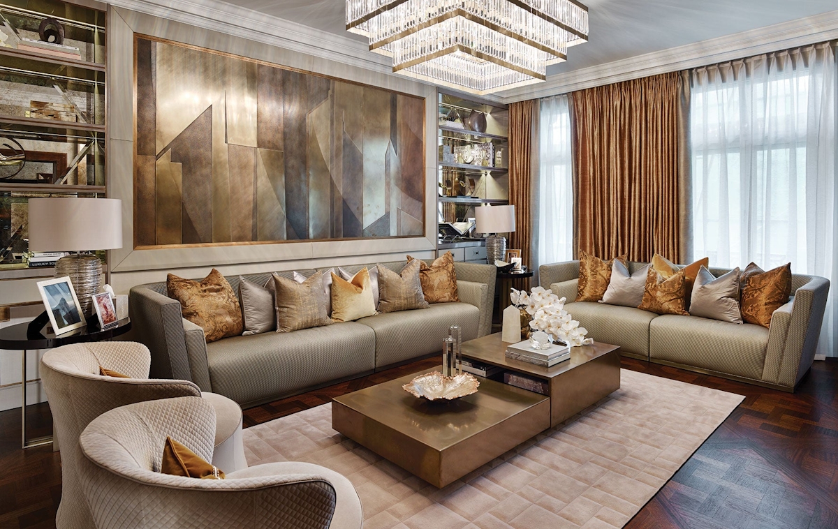 Bronze Beauty: Designer London Apartment by Elicyon – LuxDeco.com Style Guide