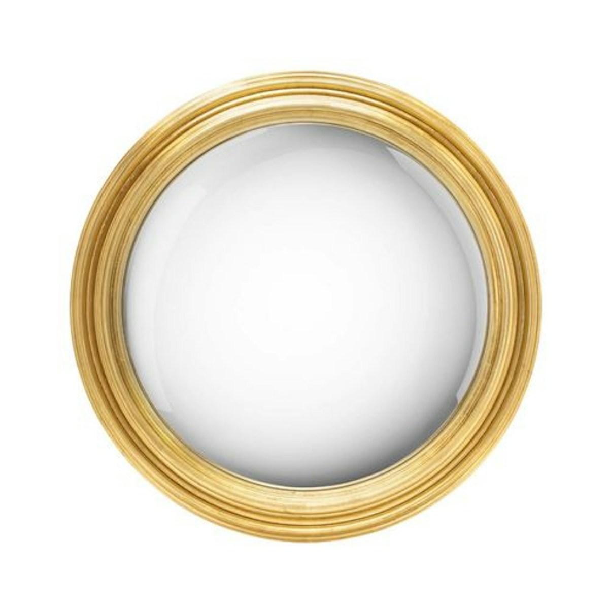 Gold Convex Mirror - 9 Best Statement Wall Mirrors To Hang In Your Home - LuxDeco.com