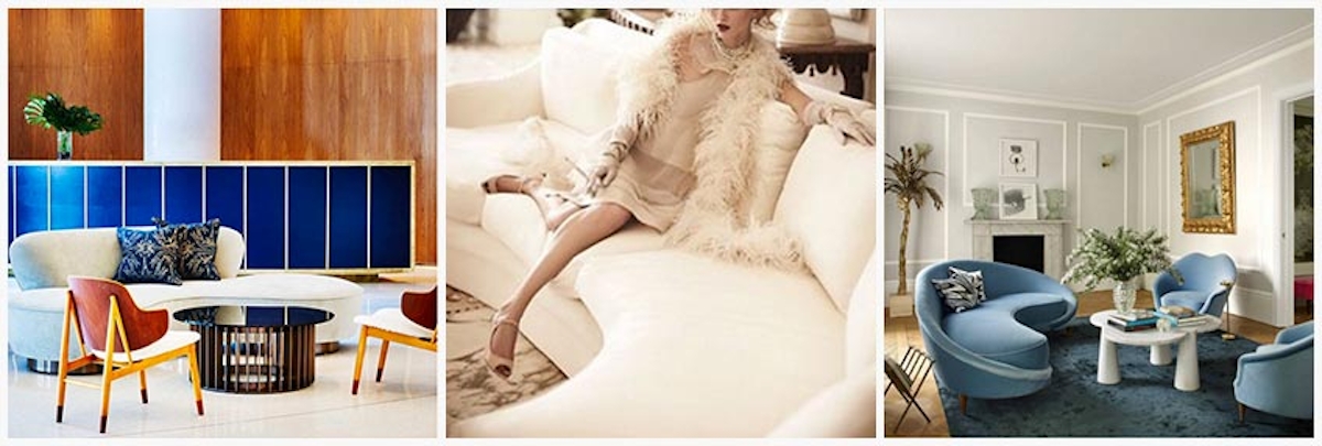 Curved Sofas – Design Trends of Instagram, January 2016 – LuxDeco.com