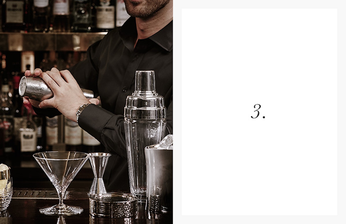 How To Serve the Perfect Cocktail | Step by Step Guide | Step 3 | LuxDeco.com