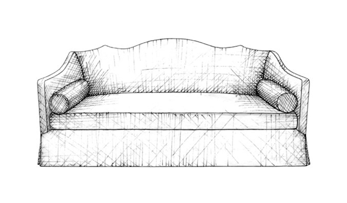 Camelback Sofa | Guide to Luxury Sofas | Luxury Sofa Design Styles | LuxDeco.com Style Guide