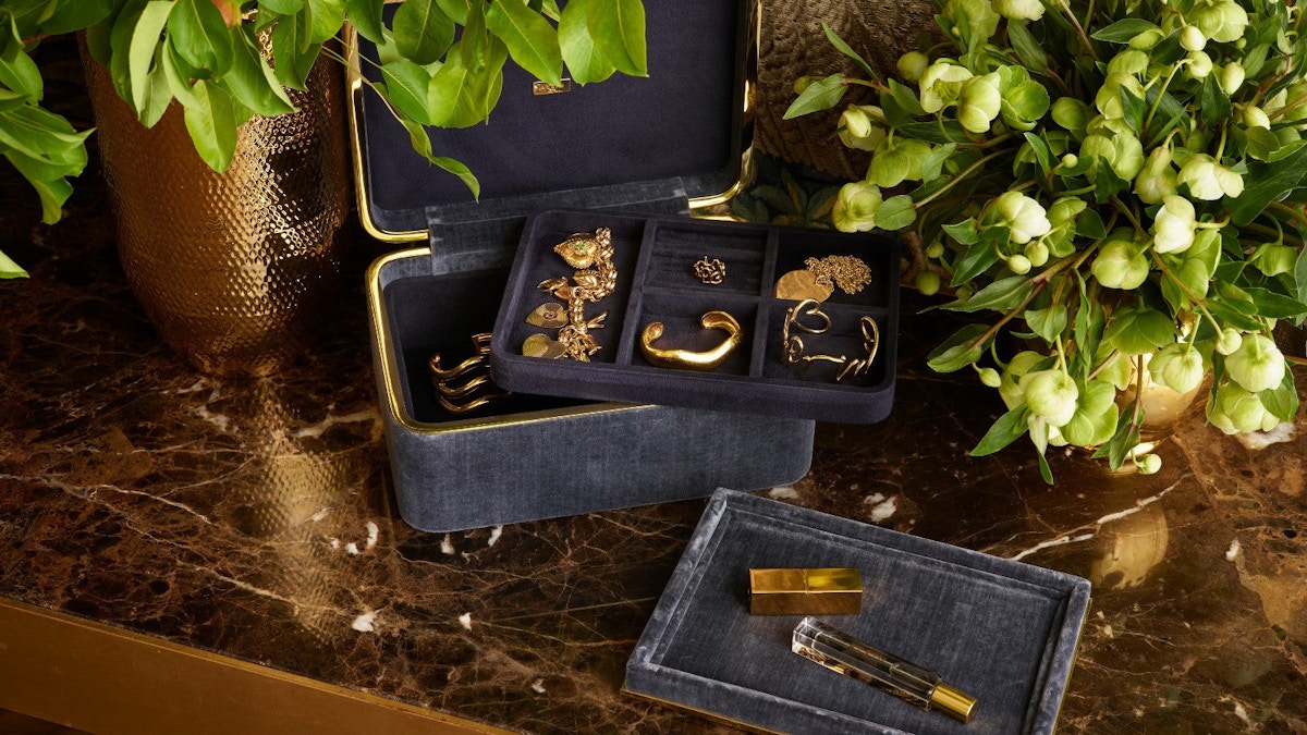Behind The Brand | AERIN jewellery boxes online | Shop AERIN online at LuxDeco.com