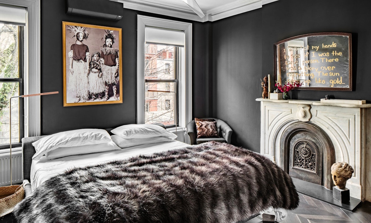 Popular Bedroom Colour Schemes | Grey and Gold Bedroom Idea | Discover the Luxurist at LuxDeco.com