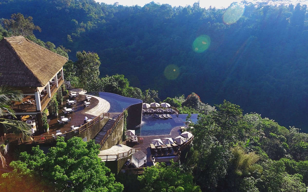 10 Best Hotel Swimming Pools Around The World - Hanging Gardens of Bali - LuxDeco.com Style Guide