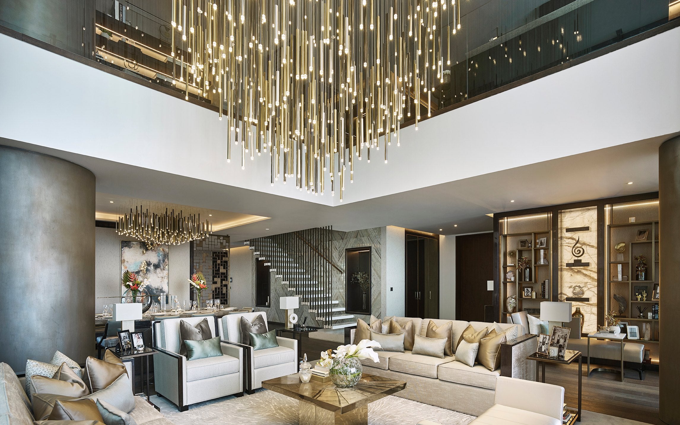 Statement lighting living room outlet