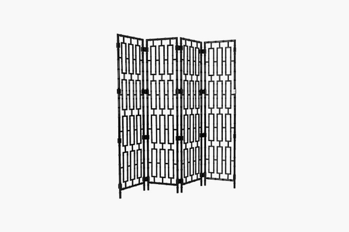 How To Create The Ultimate Bachelor Pad – Eichholtz Bamboo Folding Screen – LuxDeco.com Style Guide