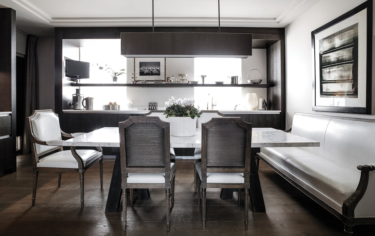 Timeless Design Fundamentals – Gilles & Boissier – Monochrome Kitchen – LuxDeco.com Style Guide