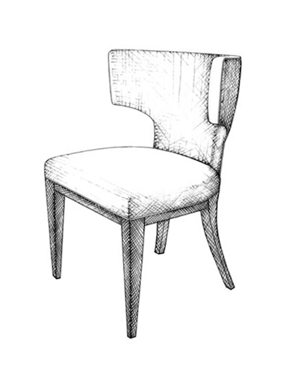 The Best of Chair Design - Top 10 Chair Styles - Klismos-style accent chair