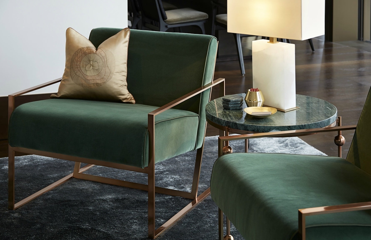 Spinocchia Freund | Meet The Designer | Green Chairs | The Luxurist | LuxDeco.com