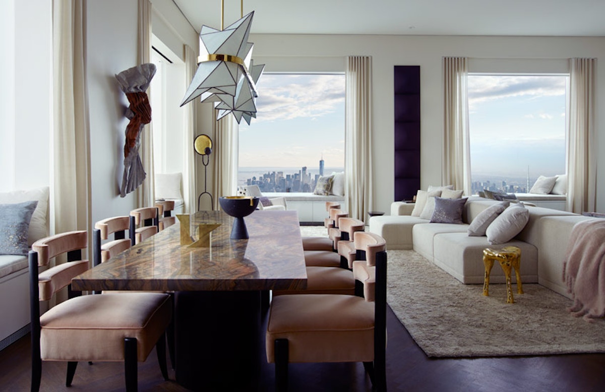 432 Park Avenue – Kelly Behun Interiors – New York penthous - LuxDeco Style Guide
