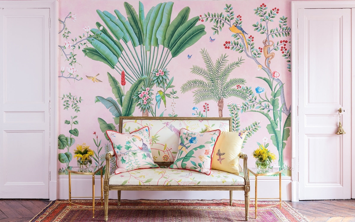 Tropical Print Cushions - How to Decorate with Tropical Prints in your Home Interior - LuxDeco Style Guide
