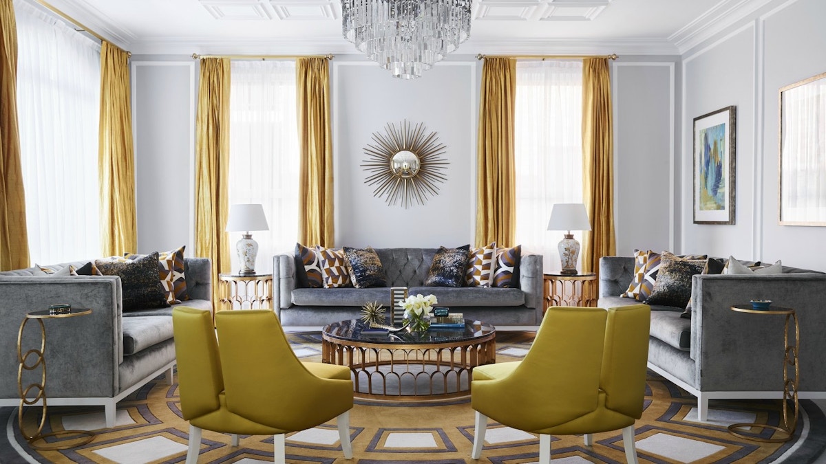 Pantone colour of the Year | Illuminating & Ultimate Grey | Greg Natale | Shop yellow and grey homeware at LuxDeco.com