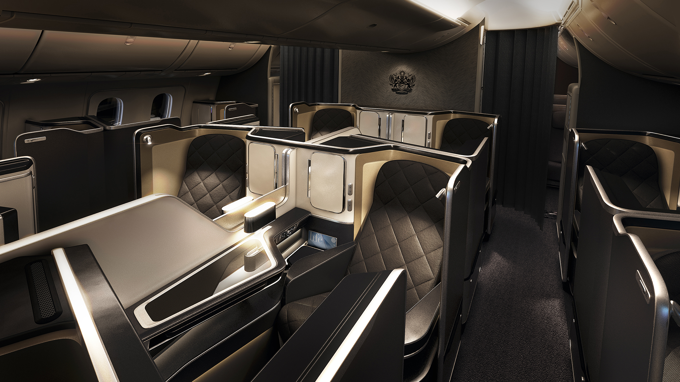 Luxury Plane Interiors: New British Airways Dreamliner | LuxDeco.com Style Guide