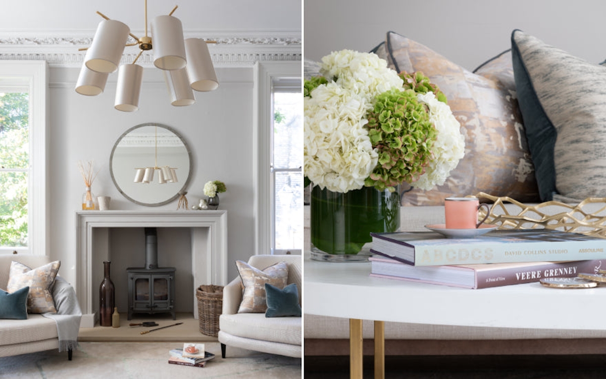 Living Room Makeover with Sophie Peckett Design - After Shot Detail - LuxDeco Style Guide