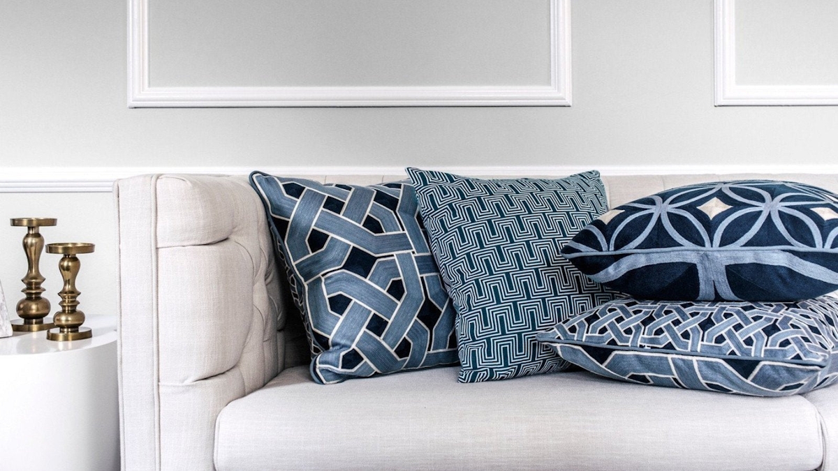 How To Choose The Perfect Cushions For Your Sofa | LuxDeco
