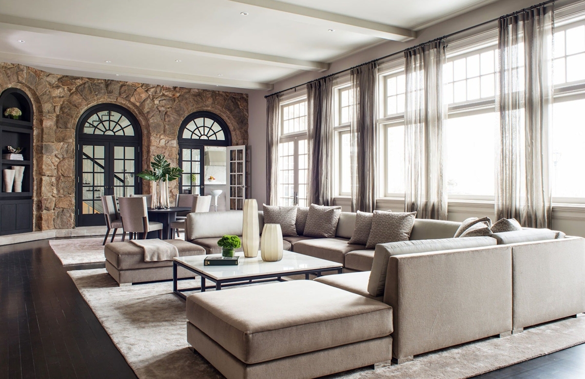Neutral Living Room – Birgit Klein –  LuxDeco.com Style Guide