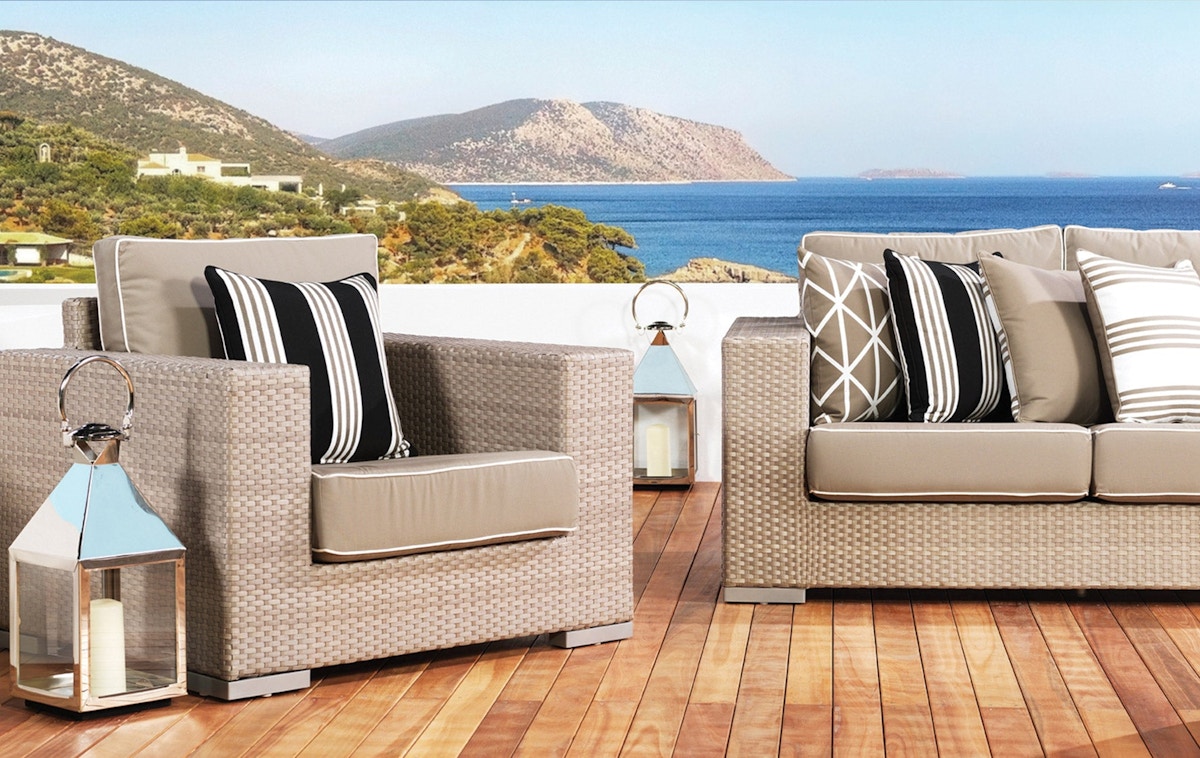 Transform Your Outdoor Space Into A Staycation Resort | Get the French Riviera look at LuxDeco.com