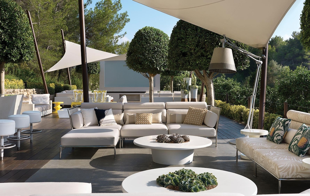 Ibiza Villa, Outdoor Space Ideas | Spinocchia Freund | Read more in The Luxurist | LuxDeco.com