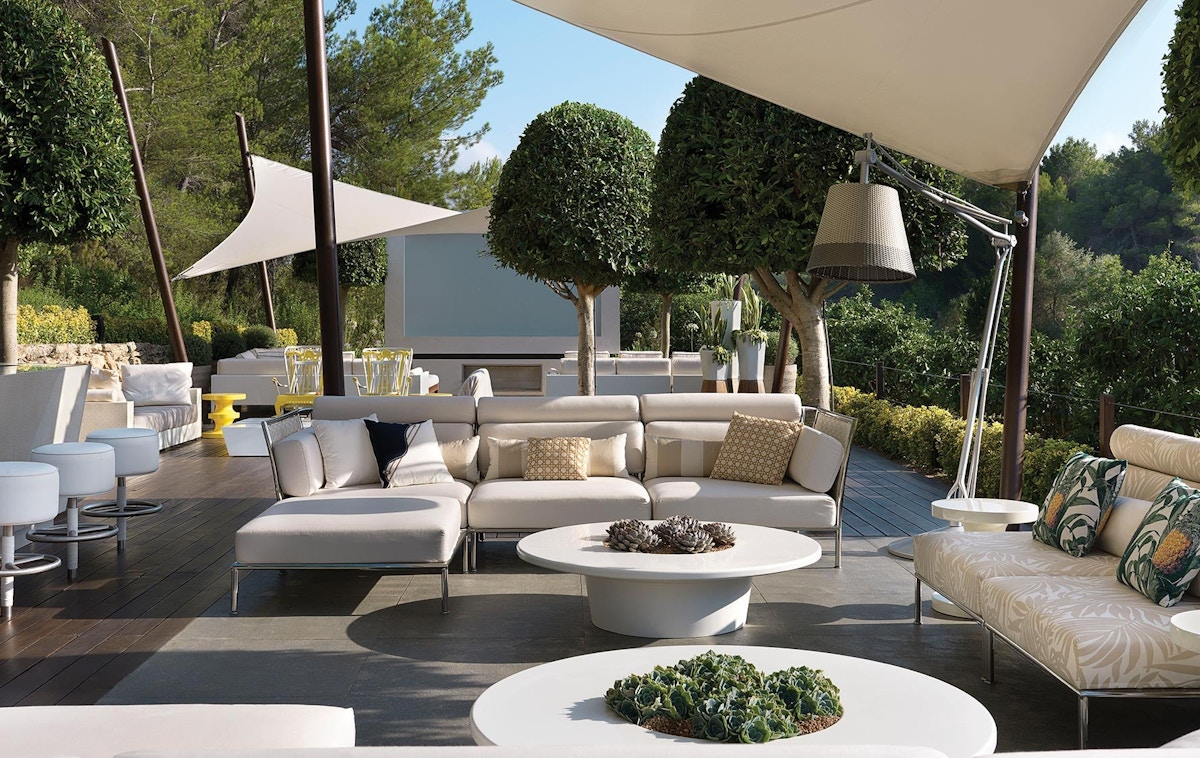 Ibiza Villa, Outdoor Space Ideas | Spinocchia Freund | Read more in The Luxurist | LuxDeco.com