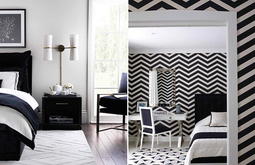 Best of: Black & White Rooms | Interior Design Ideas | LuxDeco