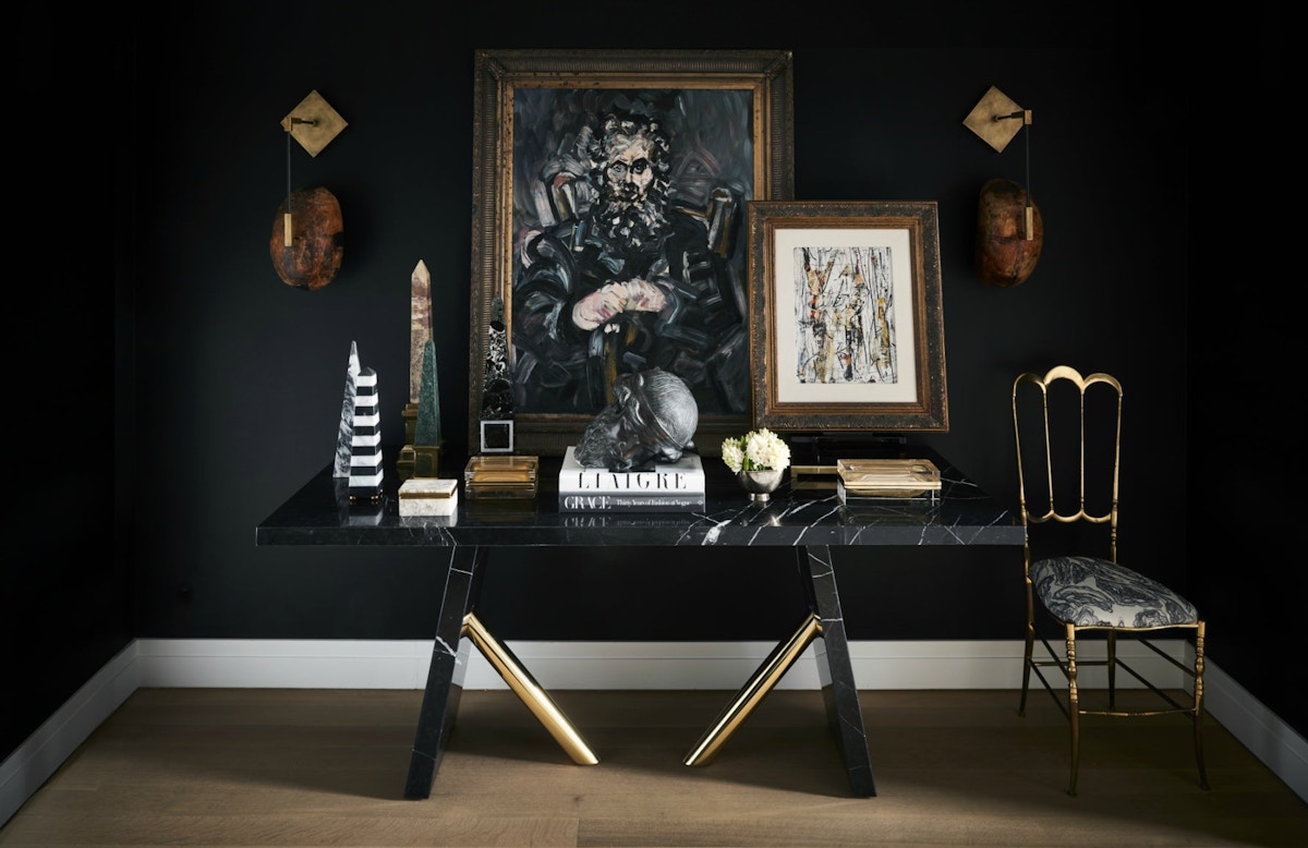 Marble Furniture Trends | Marble Console Table | Carlyle Design | Read more in LuxDeco's The Luxurist