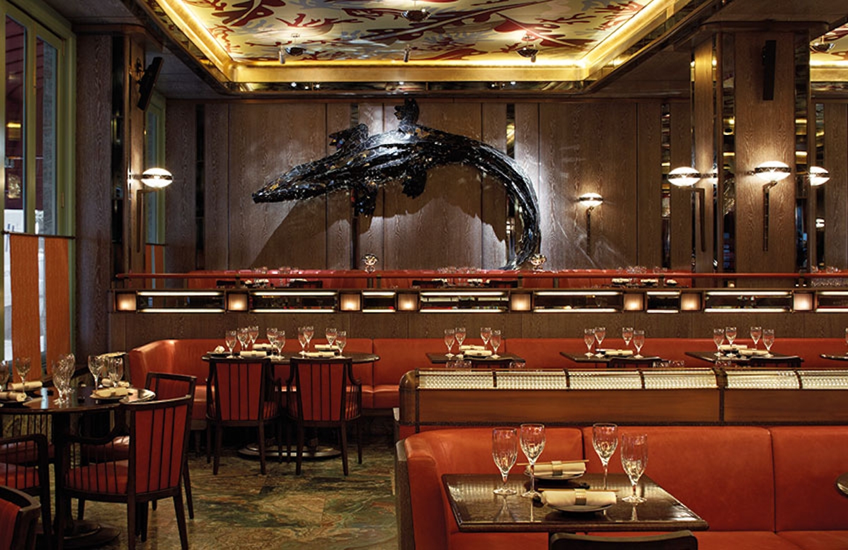Sexy Fish – Gehry crocodile - London’s Newest Luxury Restaurant Hot Spot - LuxDeco Style Guide