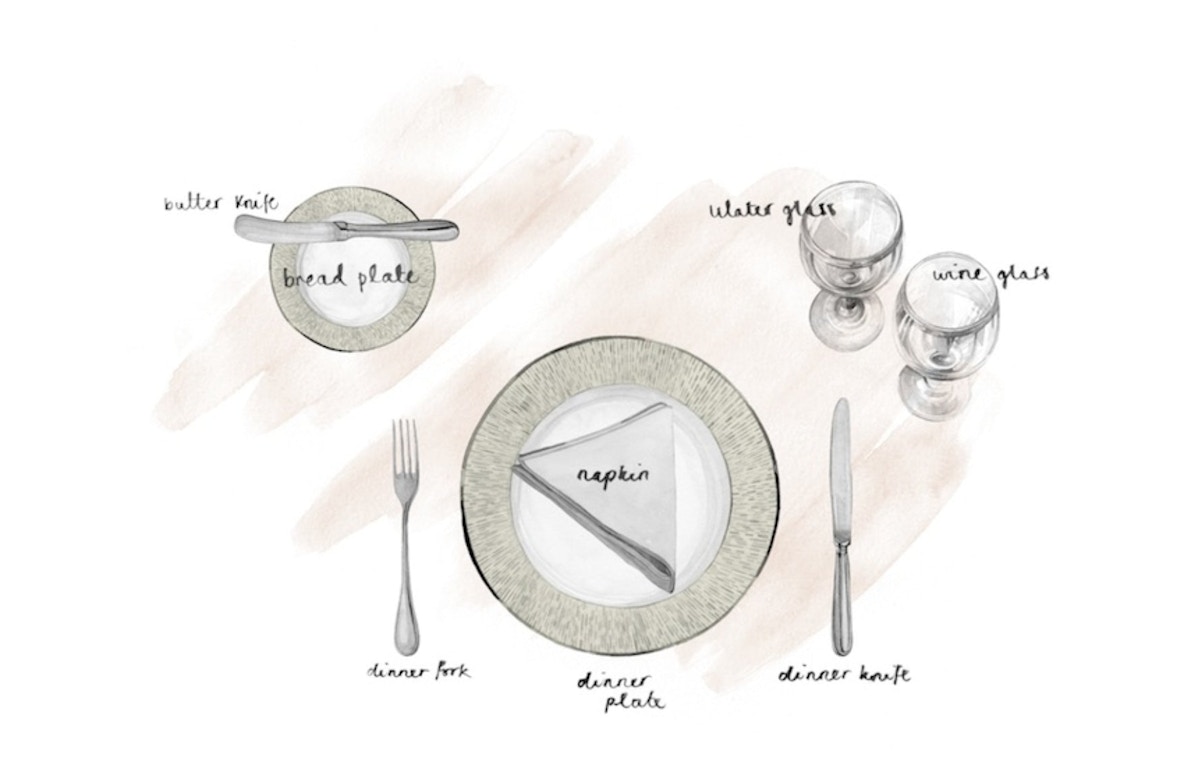 How to set a table for lunch - dining table setting ideas - LuxDeco.com