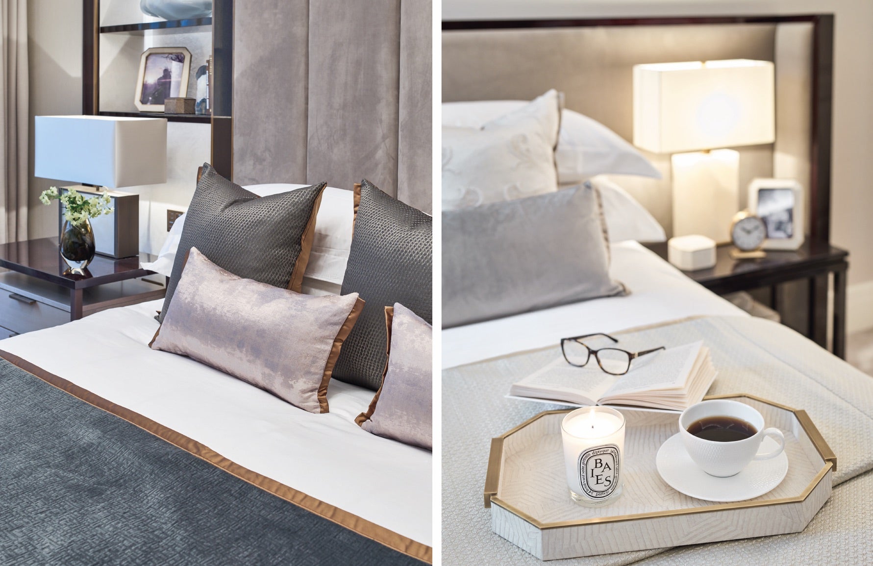 Hot to style a bed with Laura Hammett | LuxDeco.com Style Guide