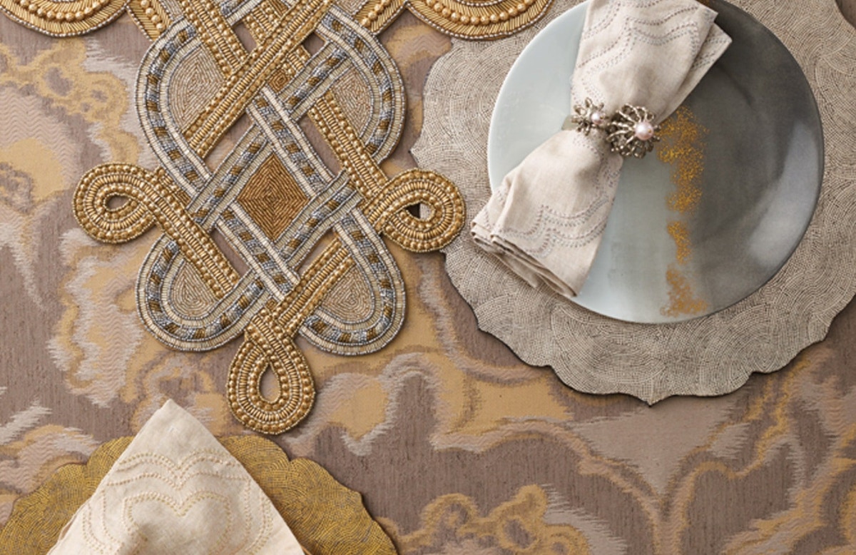 Kim Seybert | Decorative Placemats & Napkins | Shop luxury tableware at LuxDeco.com