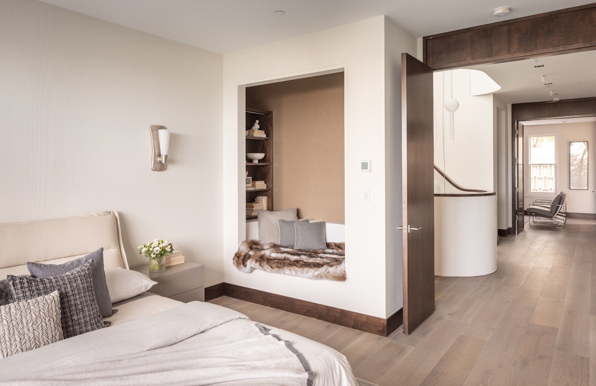 How To Feng Shui Your Bedroom | Neutral bedroom by Ennate Design | Shop luxury bedroom furniture online at LuxDeco.com