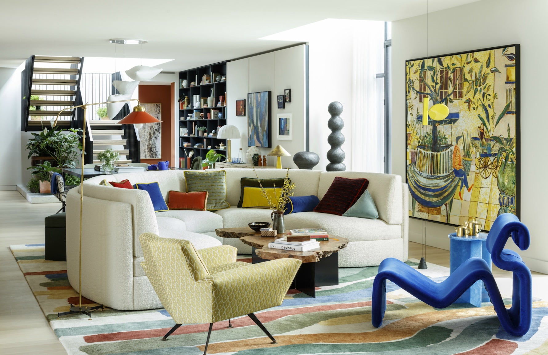 Pantone Colour of the Year 2020 | Classic Blue | Studio Ashby Living Room | Read more in the LuxDeco.com Style Guide.jpg