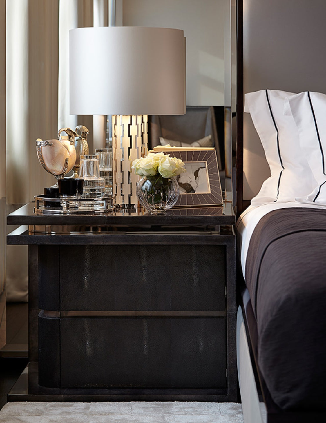 6 Ideas How To Style Your Bedside Table Like a Pro LuxDeco