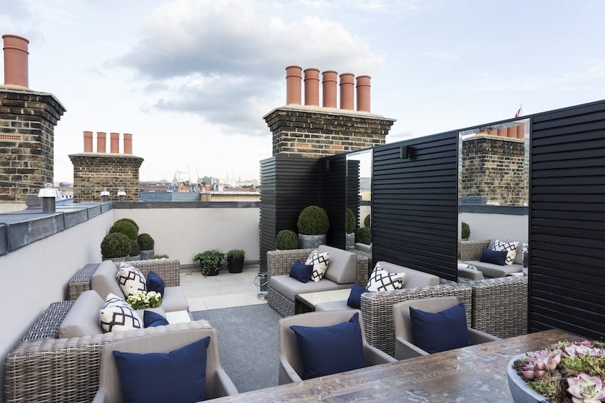 6 Rooftop Terrace Furniture & Stylish Roof Design Ideas | LuxDeco