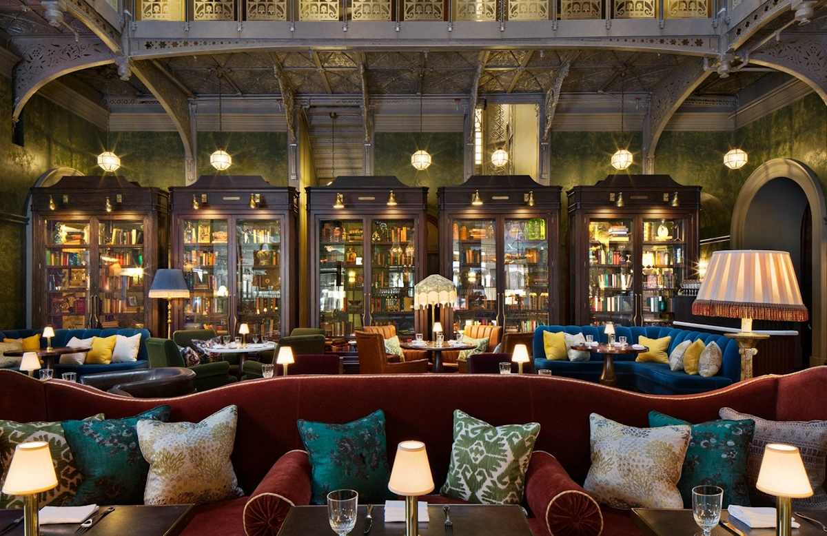 The Beekman Hotel New York | The Bar Room by Martin Brudnizki | Read more in The Luxurist at LuxDeco.com