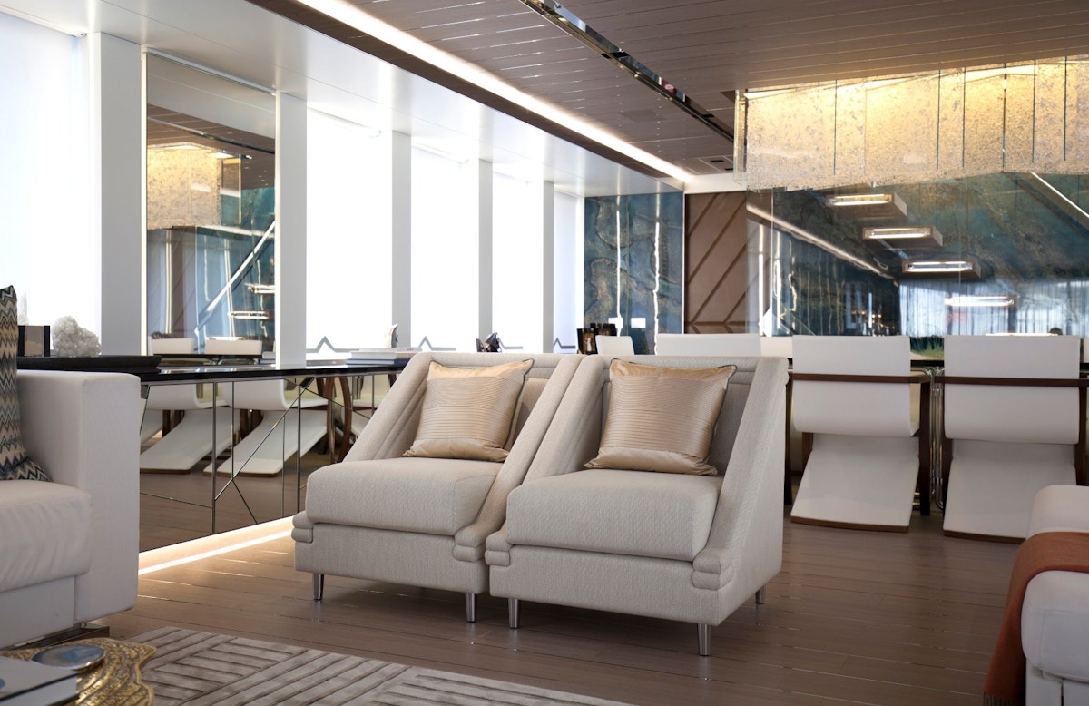 Luxury Superyacht Interior Design Ideas - Bedroom Yacht Interior - LuxDeco.com