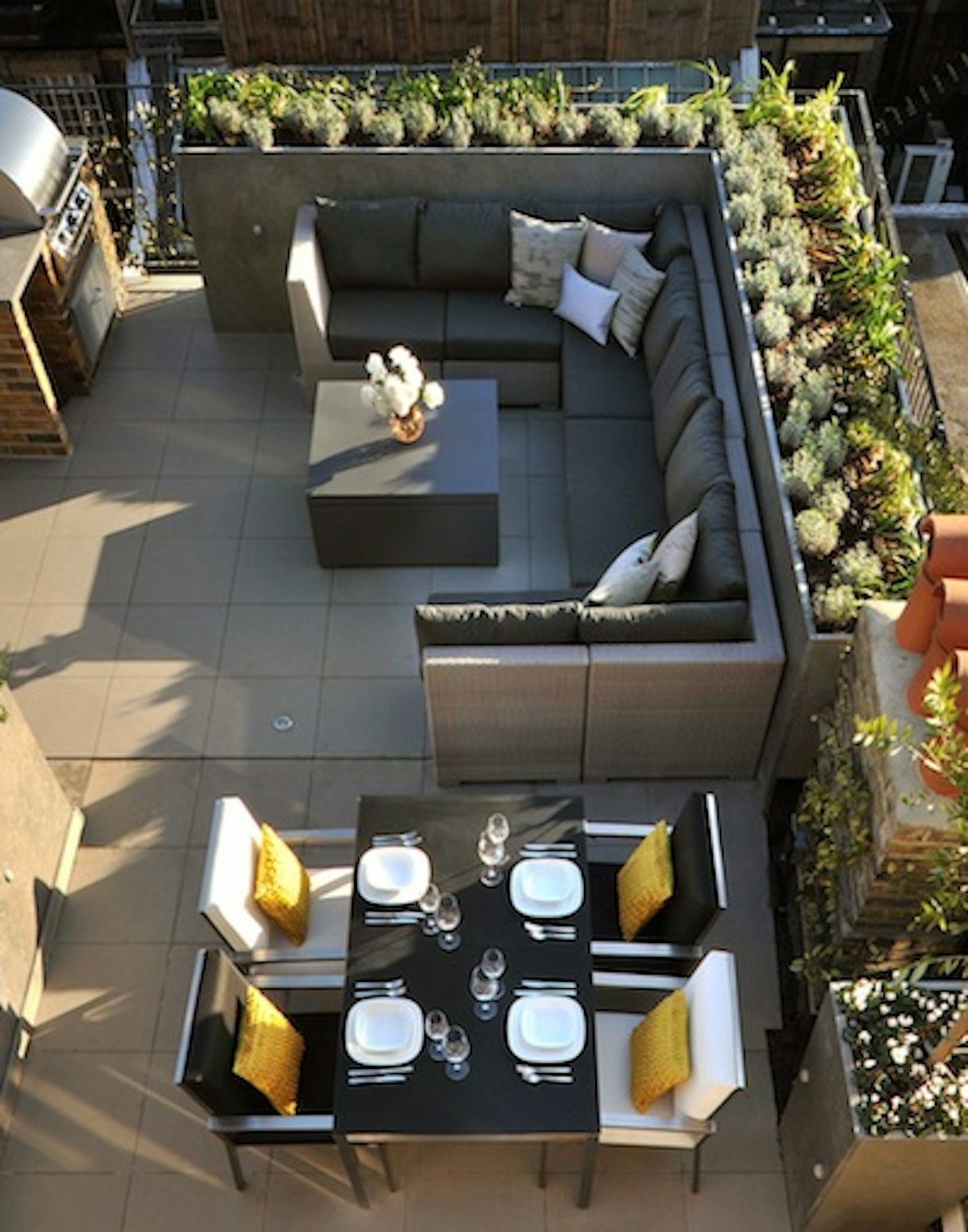 6 Stylish Rooftop Terrace Furniture & Roof Design Ideas - LuxDeco Style Guide