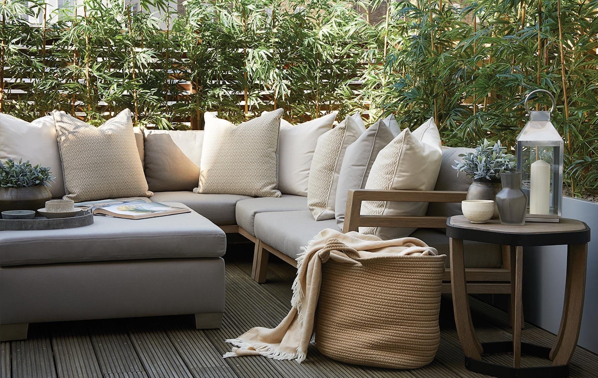 Transform Your Outdoor Space Into A Staycation Resort | Get the London townhouse terrace look at LuxDeco.com