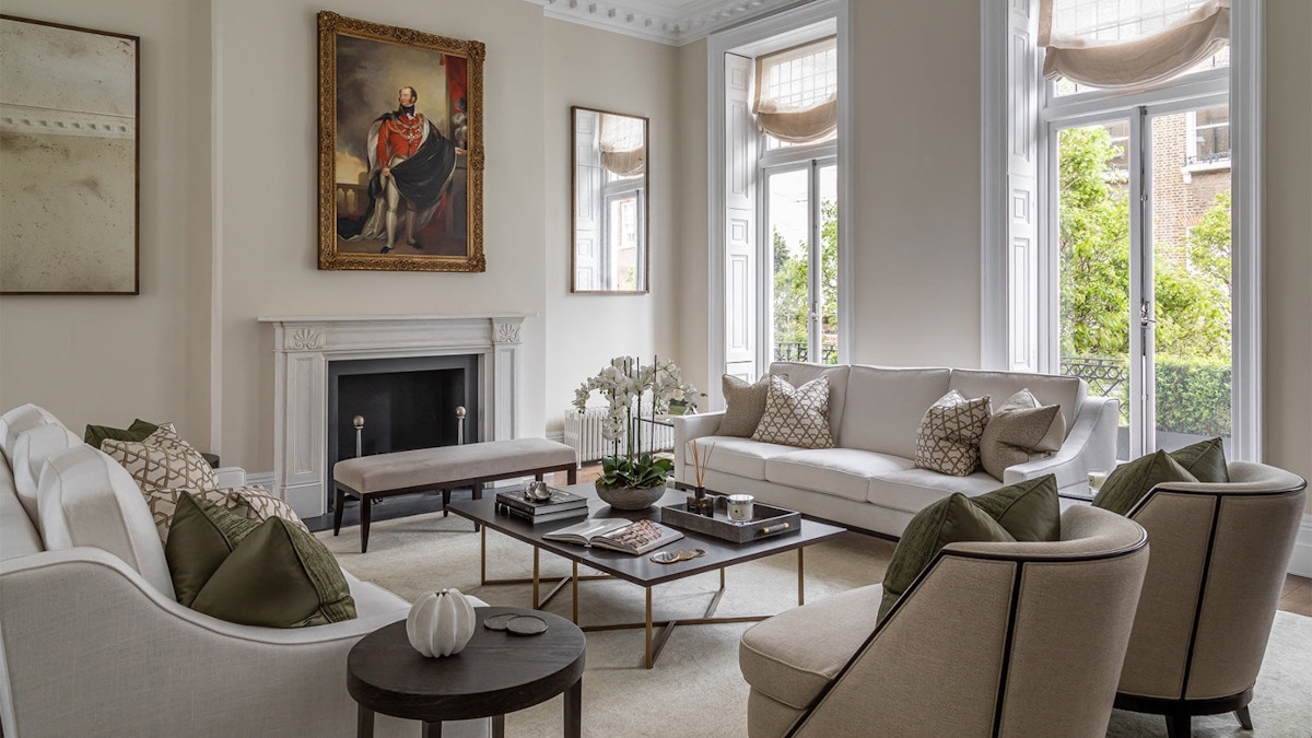 Elegant Neutral Living Room | Interior by London Interior Designer Emma Tutill | Photography by Jonathan Bond