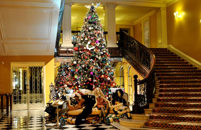 Claridge's Christmas Trees 2009 to 2021 Xmas Trees LuxDeco