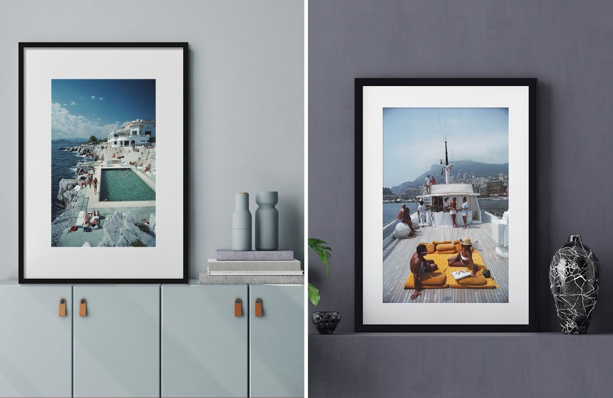 New Brands for Autumn Winter 2020 | Slim Aarons prints | LuxDeco.com