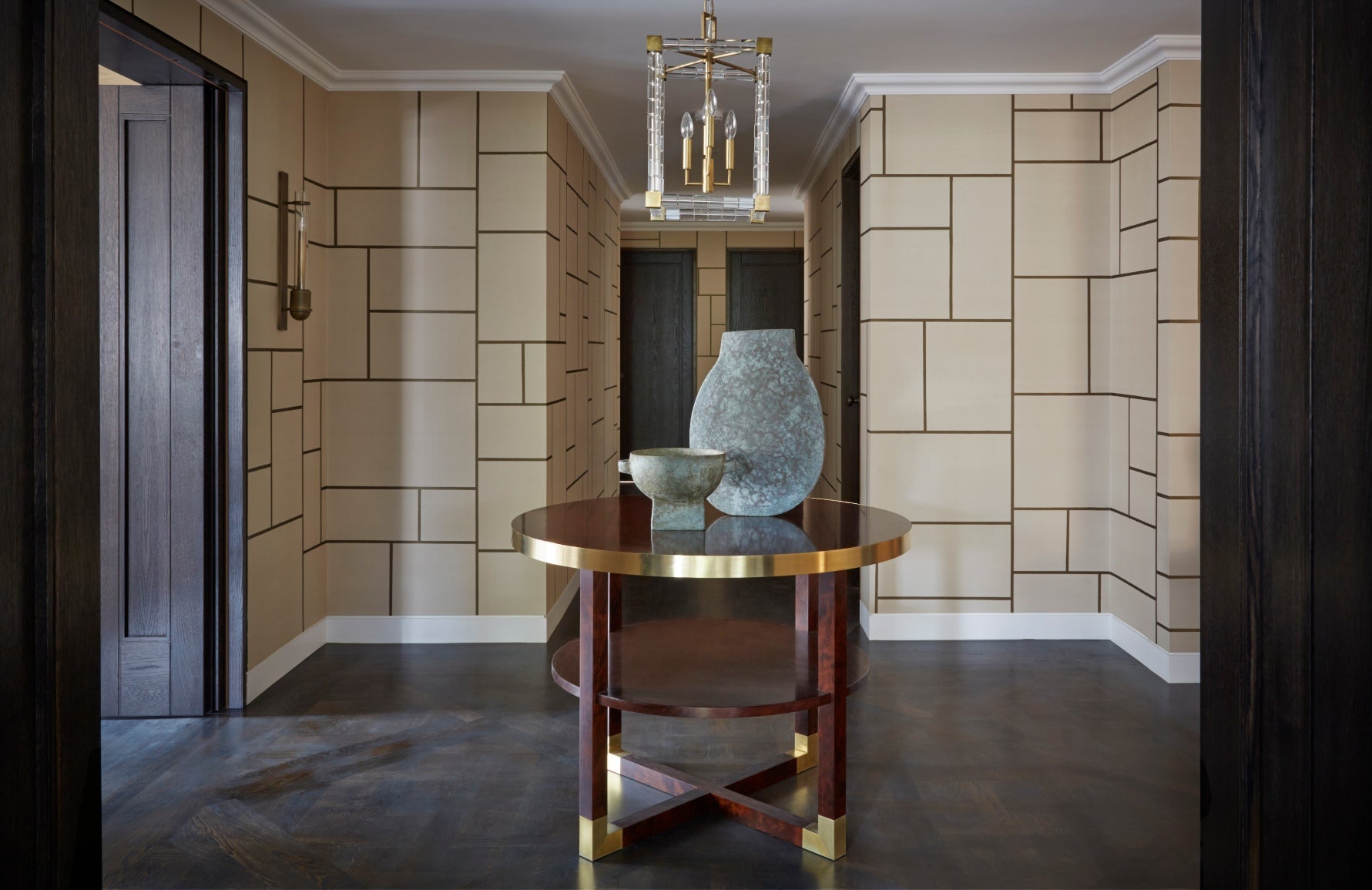 Ideas on How To Style Your Round Entryway Table LuxDeco