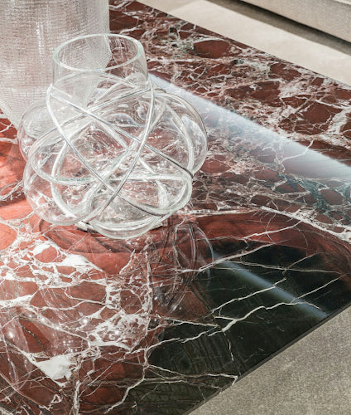 Summer Interior Design Trends - Heavy Vein Marble Furniture - Casamilano - LuxDeco.com