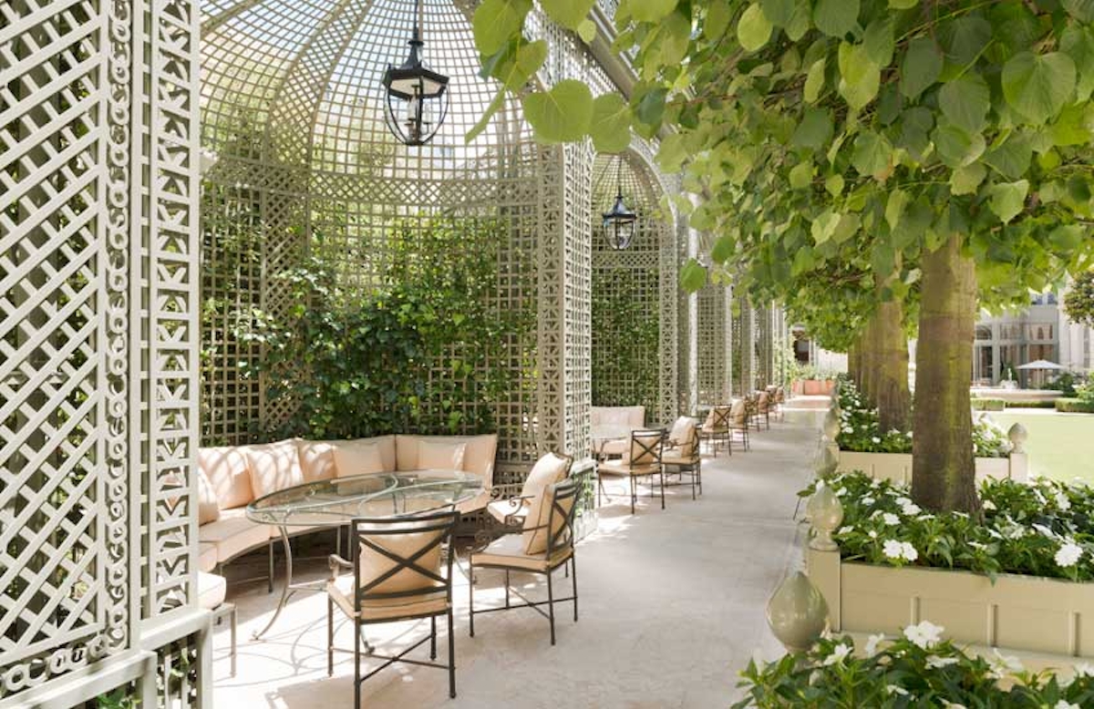 The Ritz Paris Renovation – Jardin – LuxDeco.com Style Guide