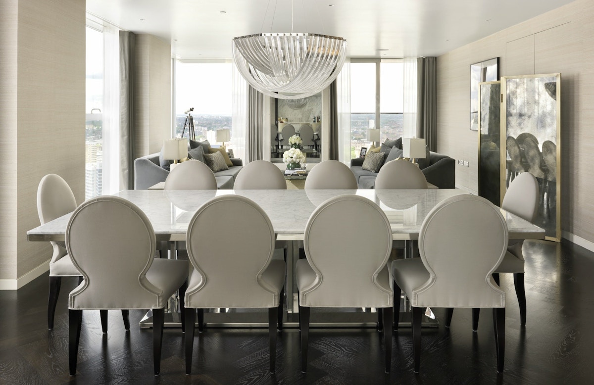 Spinocchia Freund | Meet The Designer | Grey Dining Room | The Luxurist | LuxDeco.com