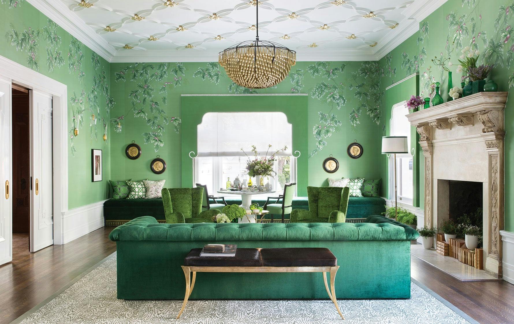 7 Green Interior Design Ideas LuxDeco