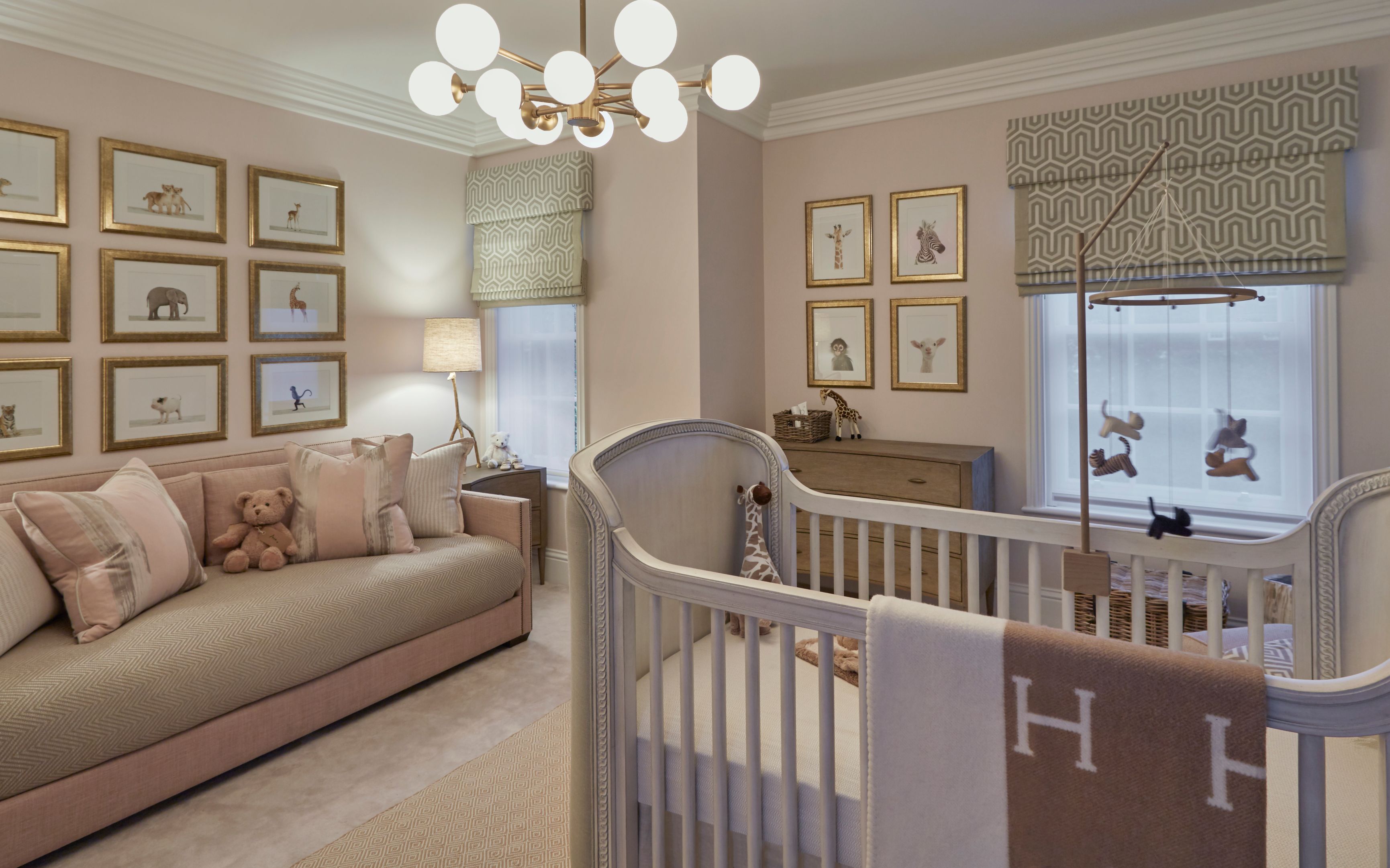 Newborn girl room ideas cheap
